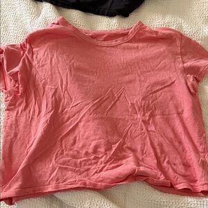 American Eagle Outfitters Pink Short Sleeve Tee